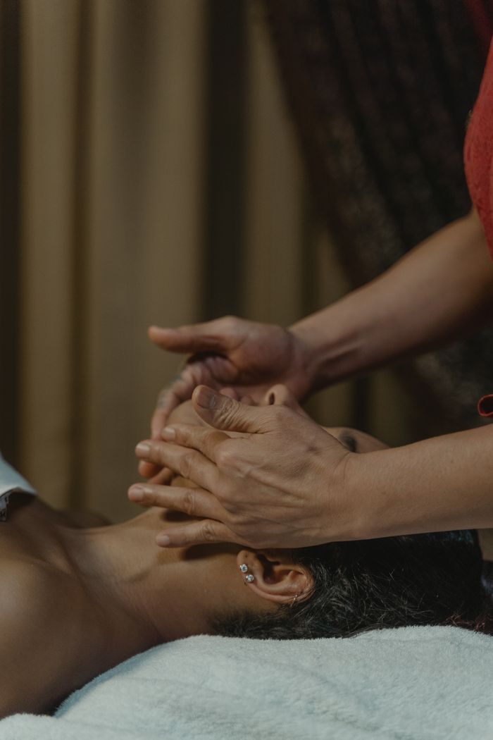 About Experience ultimate relaxation with a calming facial massage in a tranquil spa setting.